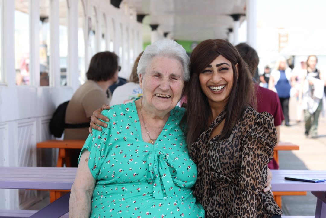 Together Co service users smiling outdoors